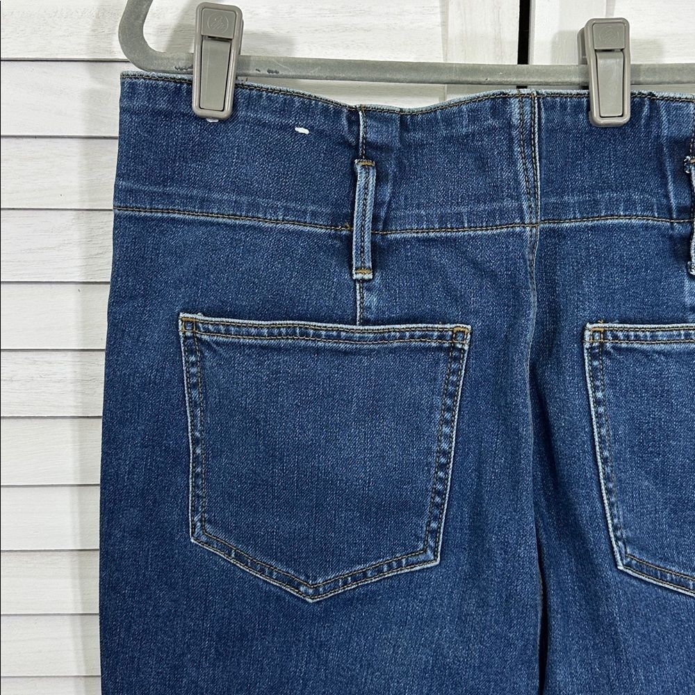 Ann Taylor High Waisted Easy Care Straight Jeans Size 14 #1 - Picture 7 of 12